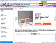 Tablet Screenshot of ambiance-zen.com